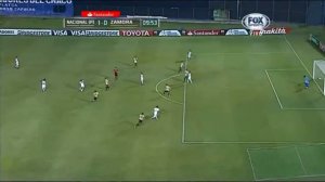 Nacional de Paraguay vs Zamora 1-0 Copa Libertadores 2014