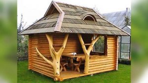 Хотим построить беседку во дворе дома, выбираем из готовых