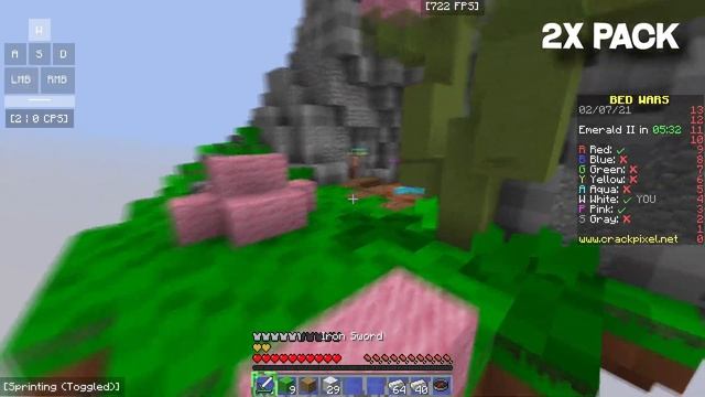 4x VS 2x VS 1x Pack FPS Comparison in Minecraft PVP смотреть онлайн