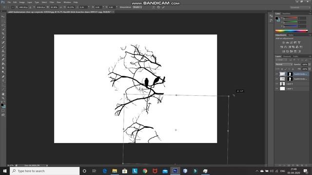 PORTRAIT TREE PAINTING EFFECT | PHOTOSHOP EFFECT | PHOTOSHOP TUTORIAL смотреть онлайн