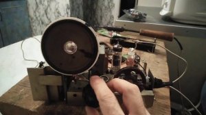 FM радио приемник сверхрегенератор на лампах