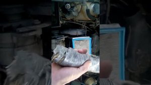 Замена гофры воздушного фильтра пассат б3.
