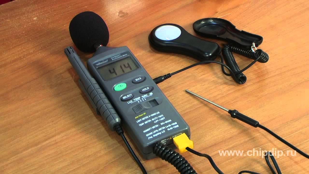 Измеритель физических величин 4-в-1 DVM 401