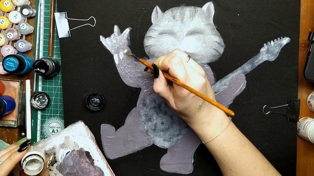 Рисую на одежде! Акрил для рисования по такани. Decola текстиль смотреть онлайн