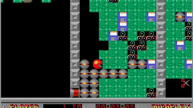 34 уровень Supaplex. Как проходить смотреть онлайн