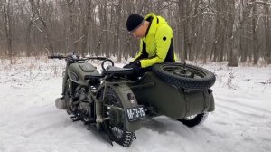 М-73-75 – первый Советский верхнеклапанный мотоцикл!  Наша гордость.