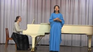 Терещенко Анастасия  "Фиалка" муз. Ф. Мендельсона