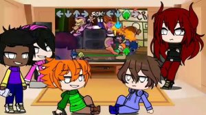 fnf pico school react to uberkids unloaded