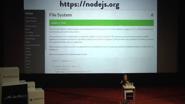 Everything You Need To Node (DevReach 2018) смотреть онлайн