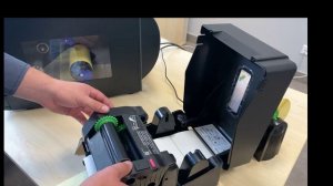 TSC TE310 loading media Peel Off mode