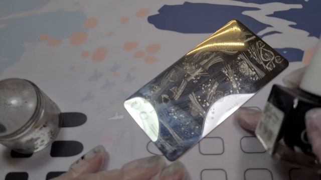 Стемпинг и слайдеры ❤ стильный, быстрый дизайн, комбиманикюр ?