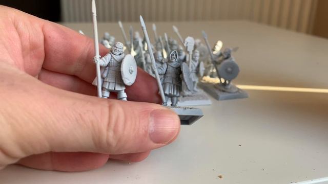 Oathmark Human Infantry Kitbashing with Frostgrave & GW Heads смотреть онлайн