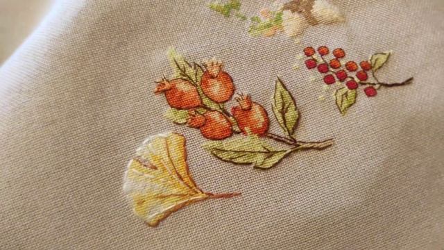 #2. Мои осенние процессы. Что вышиваю в октябре. / Flosstube. Autumn. (19.10.2023)