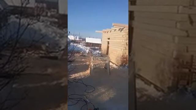 Строительство домов и бань из бруса под усадку. Строительная компания Академия строительства