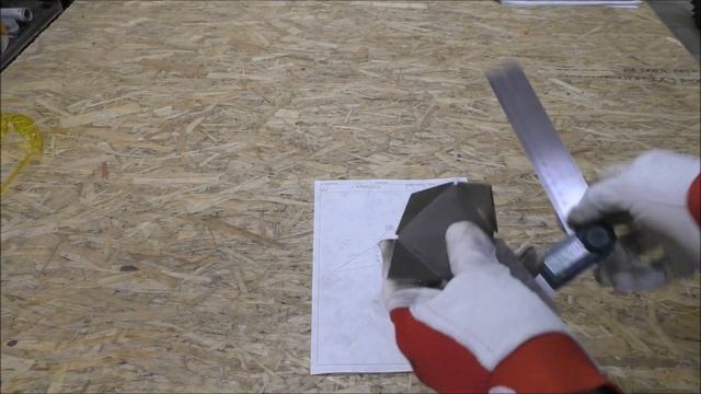 Полигональная фигура добермана из металла своими руками. Polygonal.metal