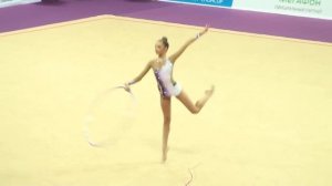 Аверина Дина, обруч, Художественная гимнастика