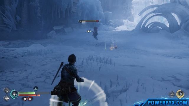 God of War Ragnarok - Frost Ancient Boss Fight (No Mercy Difficulty)