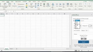 Excel Eklentileri - QR Kod ekleme - EXCEL ADD-INS