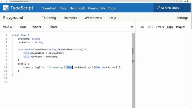 Typescript Classes: Object oriented programming in Typescript