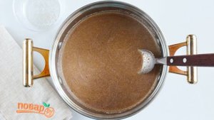 Десерт из шоколада