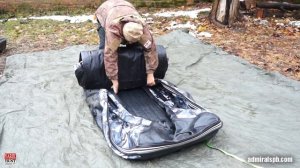 Почему лодки ПВХ возят на крыше авто? Перевозка лодки Адмирал 320 НДНД ЛАЙФХАК!
