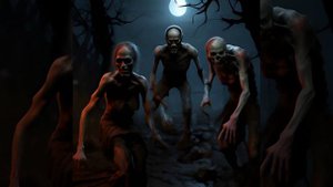 Немного хоррор-эстетики от нейросети ☠️👻