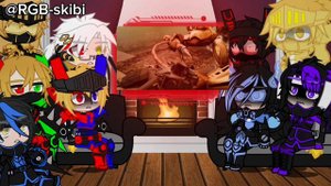 Skibidi RGB react to 2 season skibidi Multiverse 1/2 #gachalife #gachaclub #gacha #рекомендации