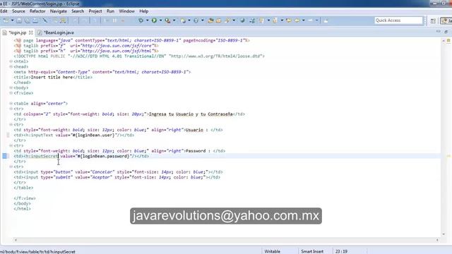 JSF (Java Server Faces) 2 Parte 1 смотреть онлайн