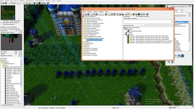 Warcraft 3 RPG создаём (Лагерь варваров+декорируем 2 локацию) смотреть онлайн