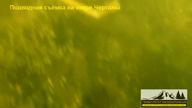 Подводная съёмка на озере Черталы смотреть онлайн