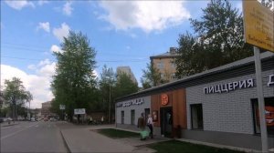 От м. Полежаевская до м. Беговая вдоль Хорошёвского шоссе.