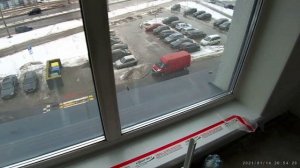Установка откосов Кюнель и подоконника Данке