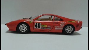 Ferrari GTO (1984) "Agip n°40" [Bburago made in Italy 1/24]