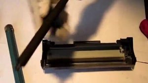 Порядок разборки картриджа HP 92A и Canon EP22