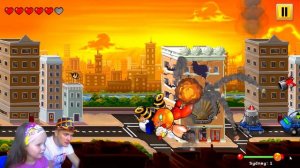 Octogeddon мутант разрушает целый город. Осьминог мутант прохождение игры!