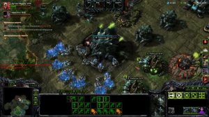 StarCraft II Совместные задания - Дехака "Брат стаи" - Мутация "Гори ясно" - Эксперт