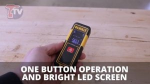 Dewalt DW033 Laser Distance Meter - FIRST LOOK