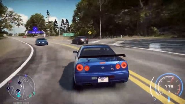 NEED FOR SPEED HEAT- NISSAN SKYLINE GT-R смотреть онлайн
