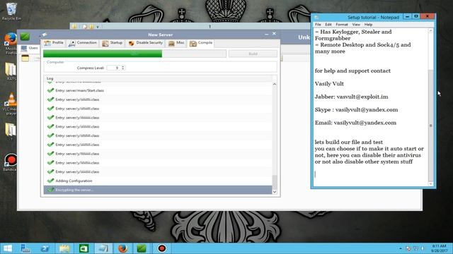 Unknown RAT ( Hidden RDP, Remote control, Formgrabber, Keylogger, Stealer ) ) смотреть онлайн