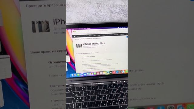 Копия iphone 15 Pro Max серийный номер