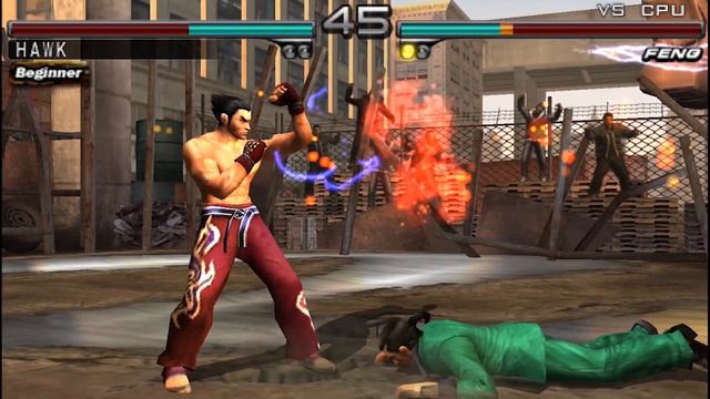 Kazuya vs. Feng | Tekken: Dark Resurrection смотреть онлайн