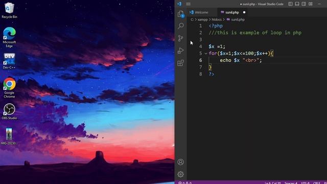 Loop in php. for loop, do while loop and while loop,