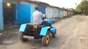 Минитрактор 4х4 с двигателем УД 25