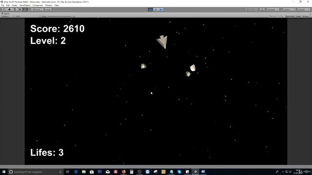 Unity Tutorial: Asteroids 3D - learn Game Development