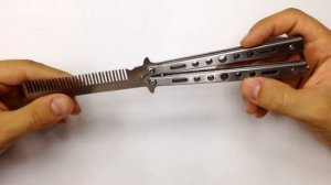 ШОК! / РАСЧЕСКА из Ножа БАБОЧКИ