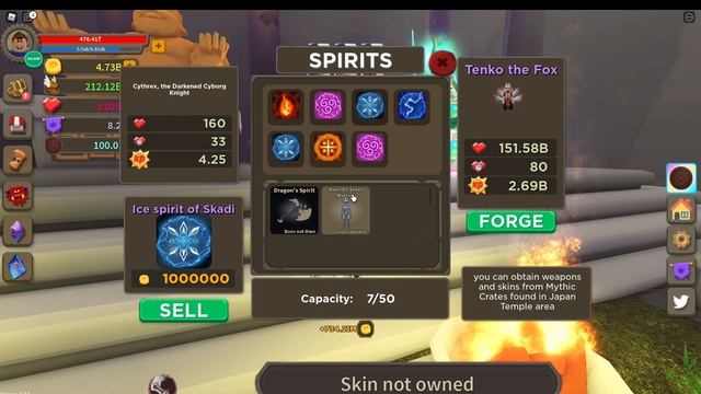 Buying The Lucky Gatito Skin!! Roblox Giant Simulator смотреть онлайн