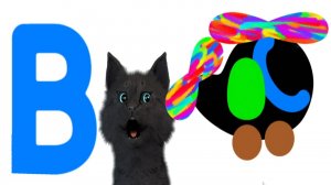 УЧИМСЯ РИСОВАТЬ БУКВУ В ? С ГОВОРЯЩИМ СУПЕР КОТОМ ? РИСУЕМ ? УЧИМ АЛФАВИТ