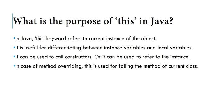 Java Top Interview Questions||Part-II||Constructors||Final||Static||Abstract||this||Inheritance смотреть онлайн