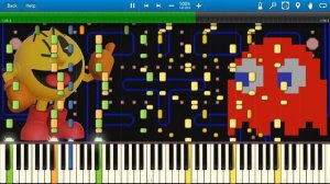 PAC-MAN THEME SYNTHESIA REMIX