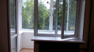 Застекление балкона в хрущевке с выносом на кронштейнах слайдшоу